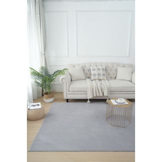 Vaskbar Ryateppe Comfy Sølv