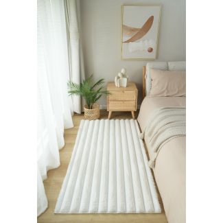 Løper Rabbit Stripe Offwhite