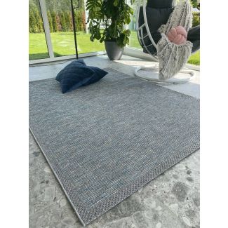 Indendørs & Udendørs Teppe Echo Station Blå