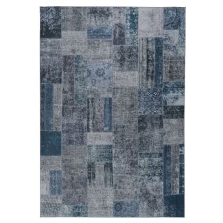 Patchwork Teppe Mario Sullo Grå