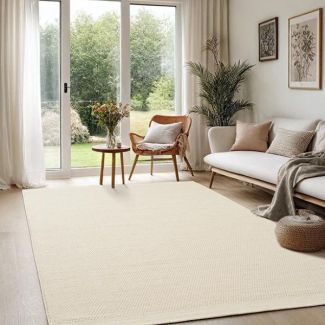 Ullteppe Norrsken Hvit