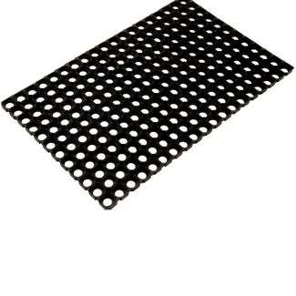 Dørmatte Rubbering Svart