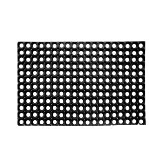 Dørmatte Rubbering Svart