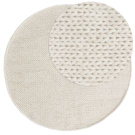 Rund Mellby Offwhite